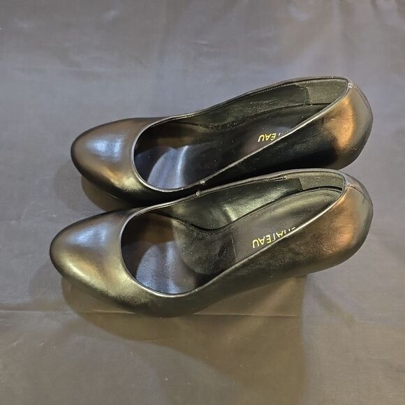 BRAND NEW LE CHATEAU ROUND-TOE HIGH HEEL STILETTOS PUMP - Picture 5 of 12